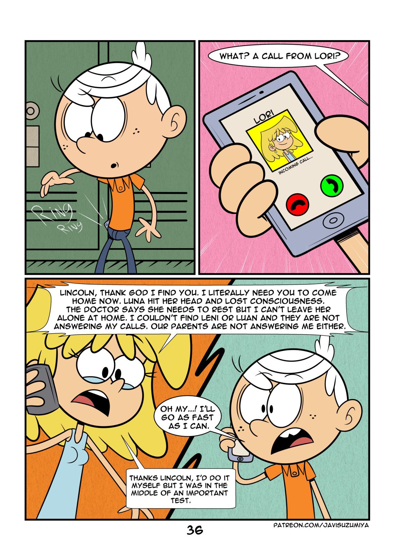 [JaviSuzumiya] It's (Not) Your Fault (The Loud House) [English] [Ongoing] 43