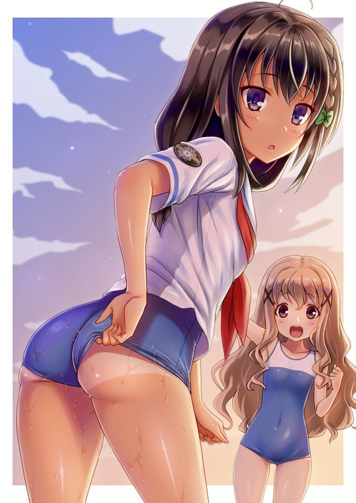 Secondary erotic erotic image of a girl who is unbearably with a attractive thigh [30 sheets] 12