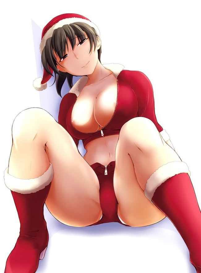 Erotic anime summary Erotic image collection of beautiful girls who were Santa cos [39 photos] 24