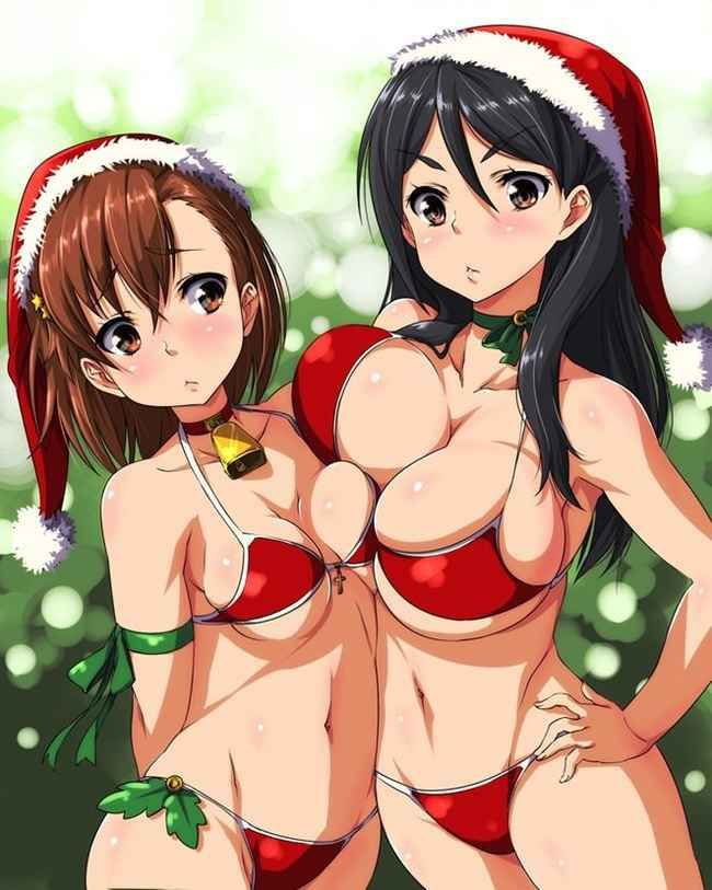 Erotic anime summary Erotic image collection of beautiful girls who were Santa cos [39 photos] 32