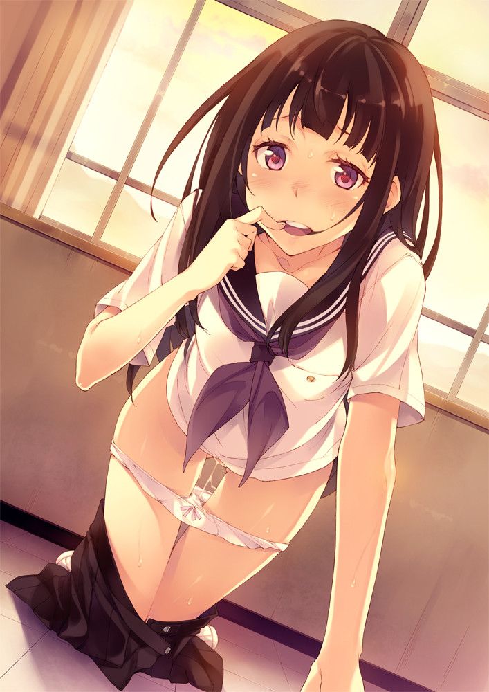 Erotic anime summary Erotic images of beautiful girls and dirty girls wearing uniforms [secondary erotic] 10