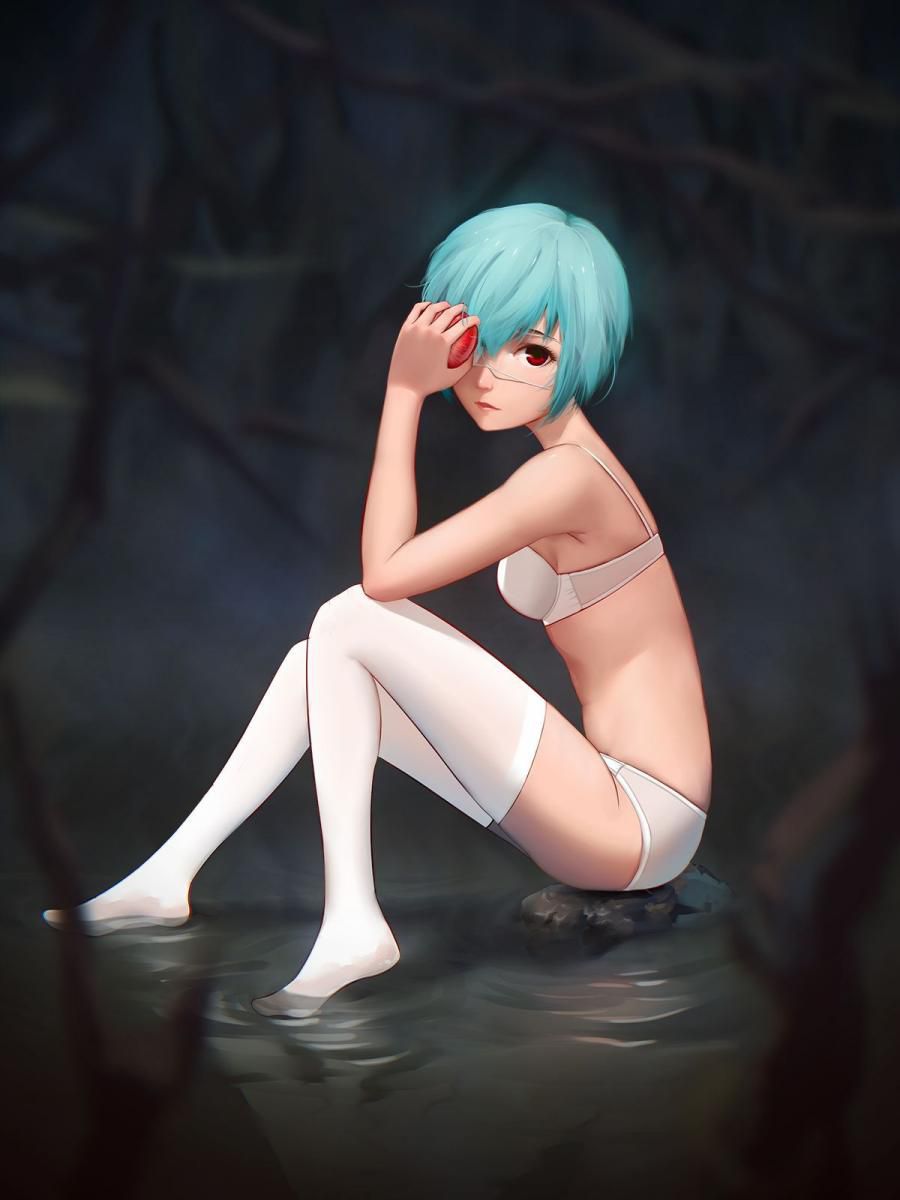 Ayanami Rei's erotic secondary erotic images are full of boobs! 【Neon Genesis Evangelion】 4