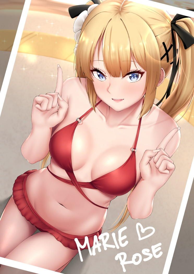 Dead or Alive Erotic Cartoon Marie Rose's service S ●X immediately pulls out! - Saddle! 20