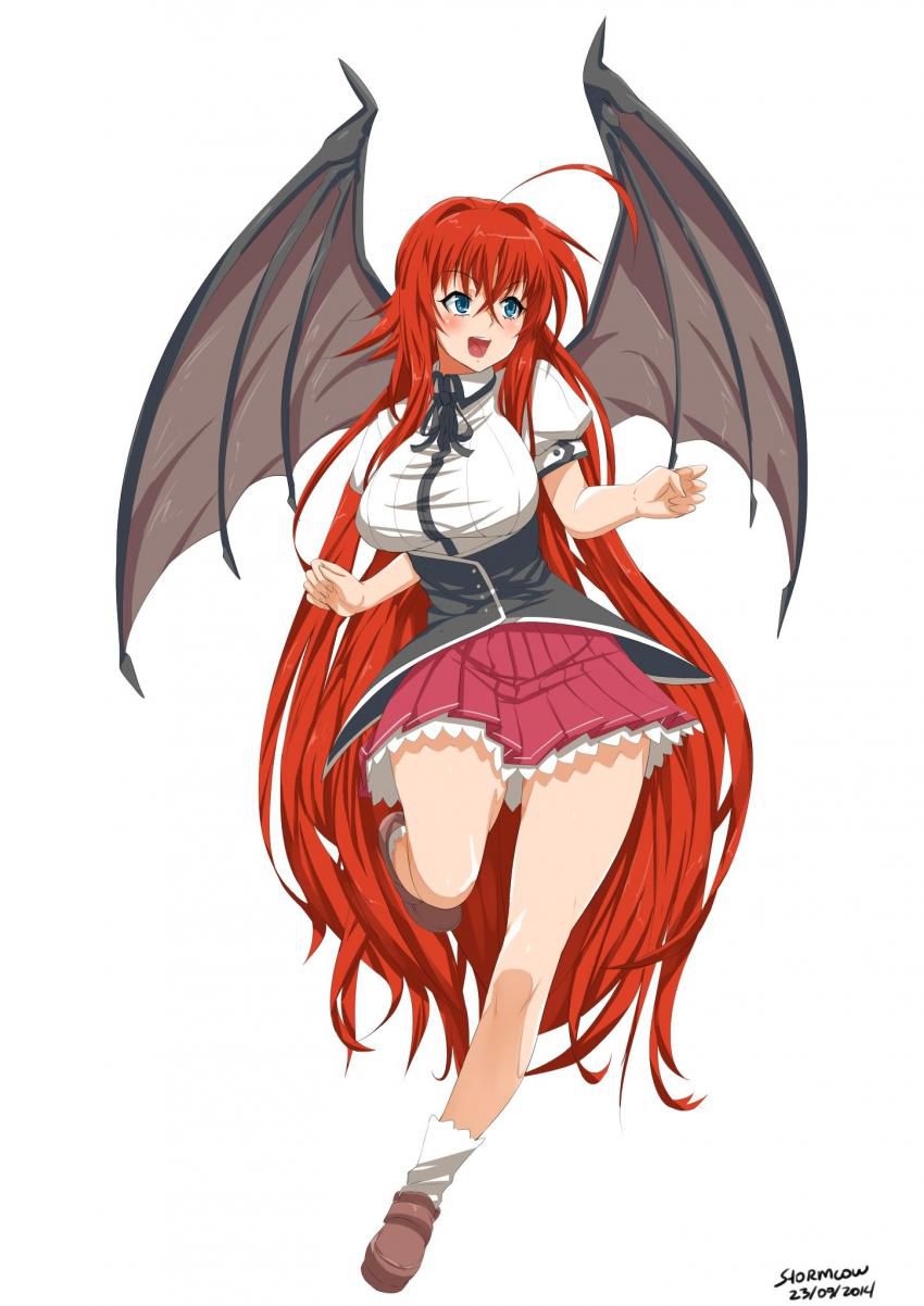 Rias's erotic secondary erotic images are full of boobs! 【High School D×D】 11