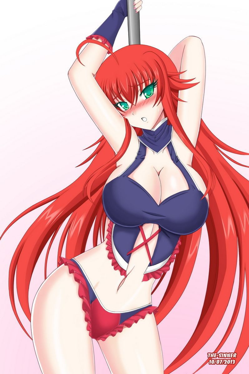 Rias's erotic secondary erotic images are full of boobs! 【High School D×D】 19