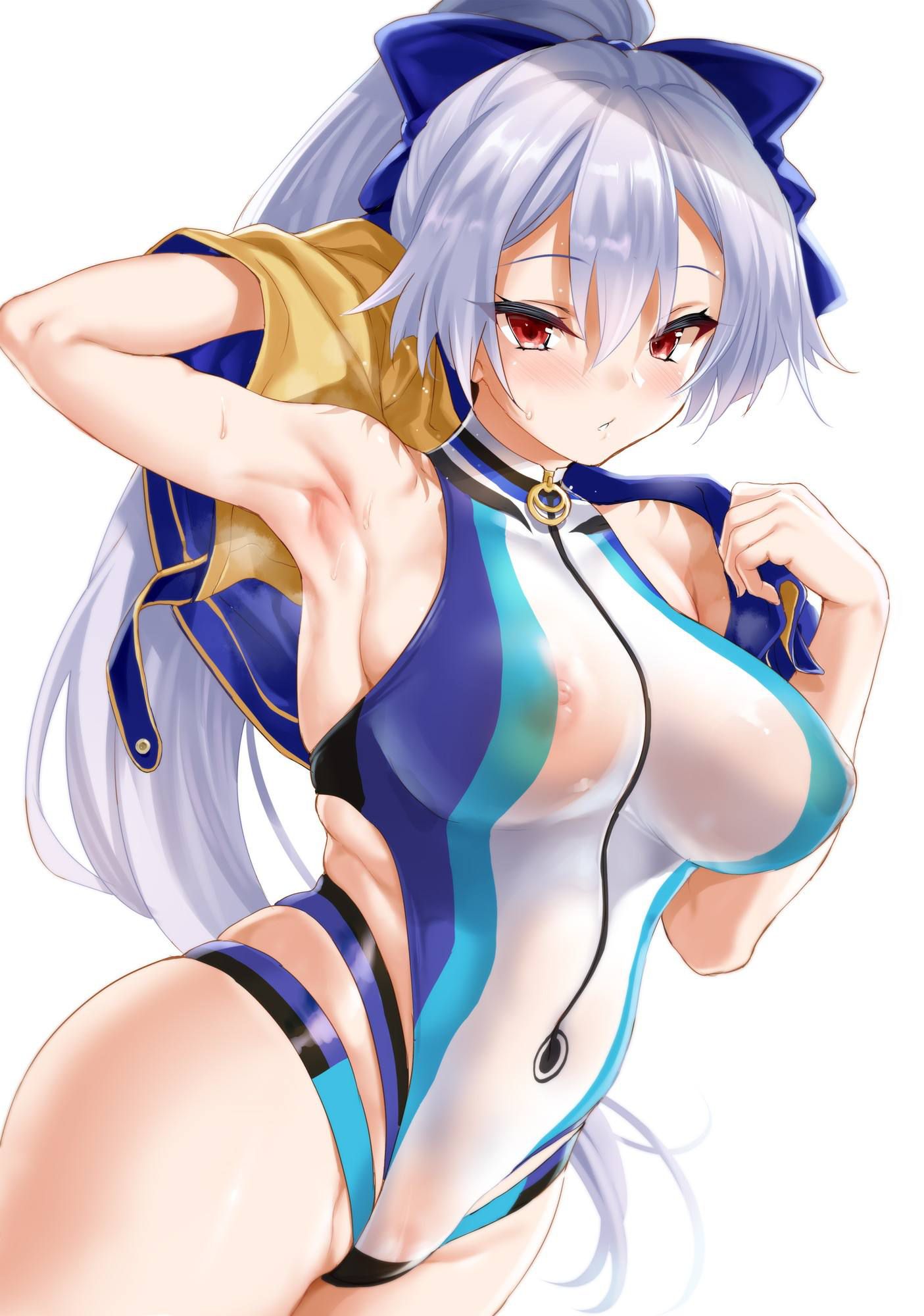 I want to pull it out with the erotic image of the swimming swimsuit, so I will stick it 20