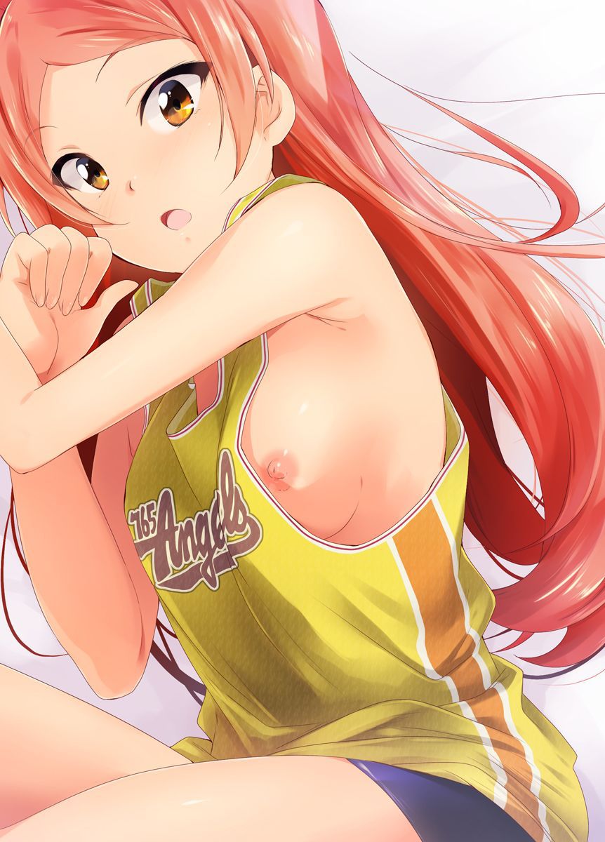 【Secondary erotic】 Here is an erotic image of a girl with big and small breasts that seems to be sensitive 12