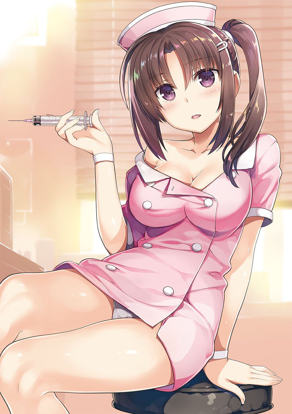 【Secondary erotic】 Here is the erotic image that makes you want nurse to care for your chin 26