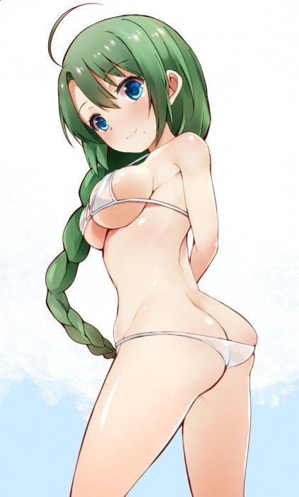 [Secondary erotic] erotic image of a girl wearing a micro bikini that seems to be porori [30 sheets] 12