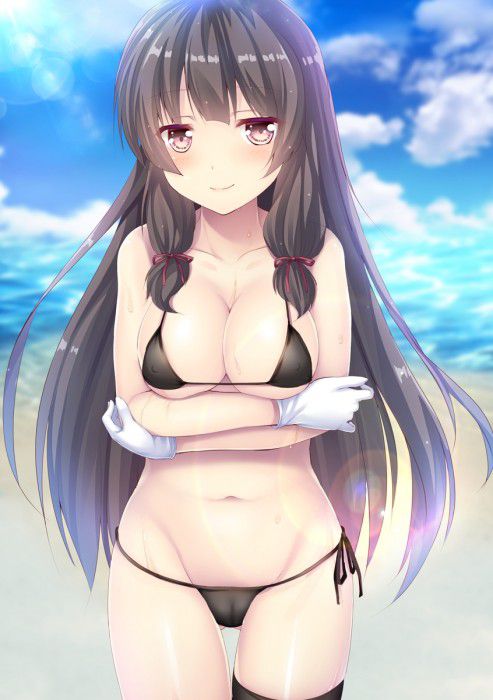 [Secondary erotic] erotic image of a girl wearing a micro bikini that seems to be porori [30 sheets] 24