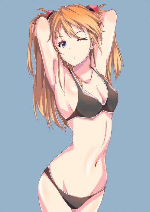 【Secondary erotic】 Here is the erotic image of a girl who is irritated by a chin in a swimsuit 23