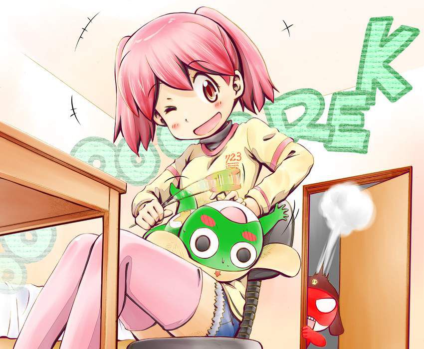 Sergeant Keroro: Natsumi Hyuga's cute picture furnace image summary 10