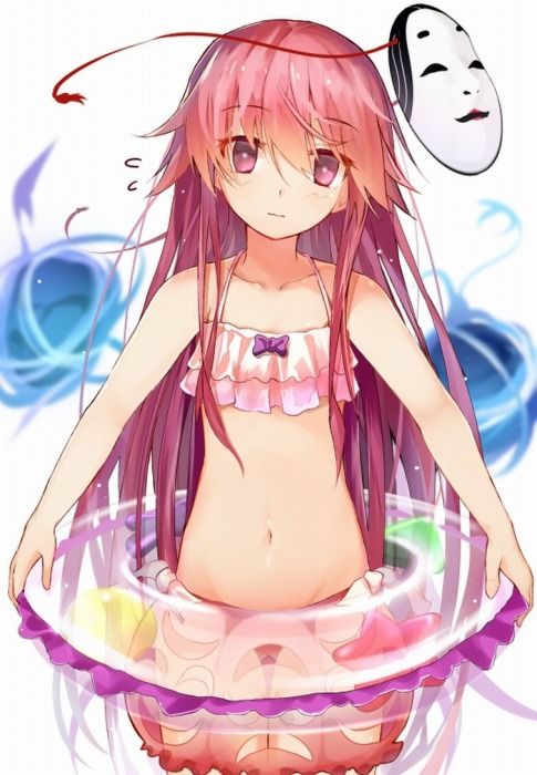 【Secondary】 Erotic image of a swimsuit girl wearing a "micro bikini" that seems to be hami and worrisome 19