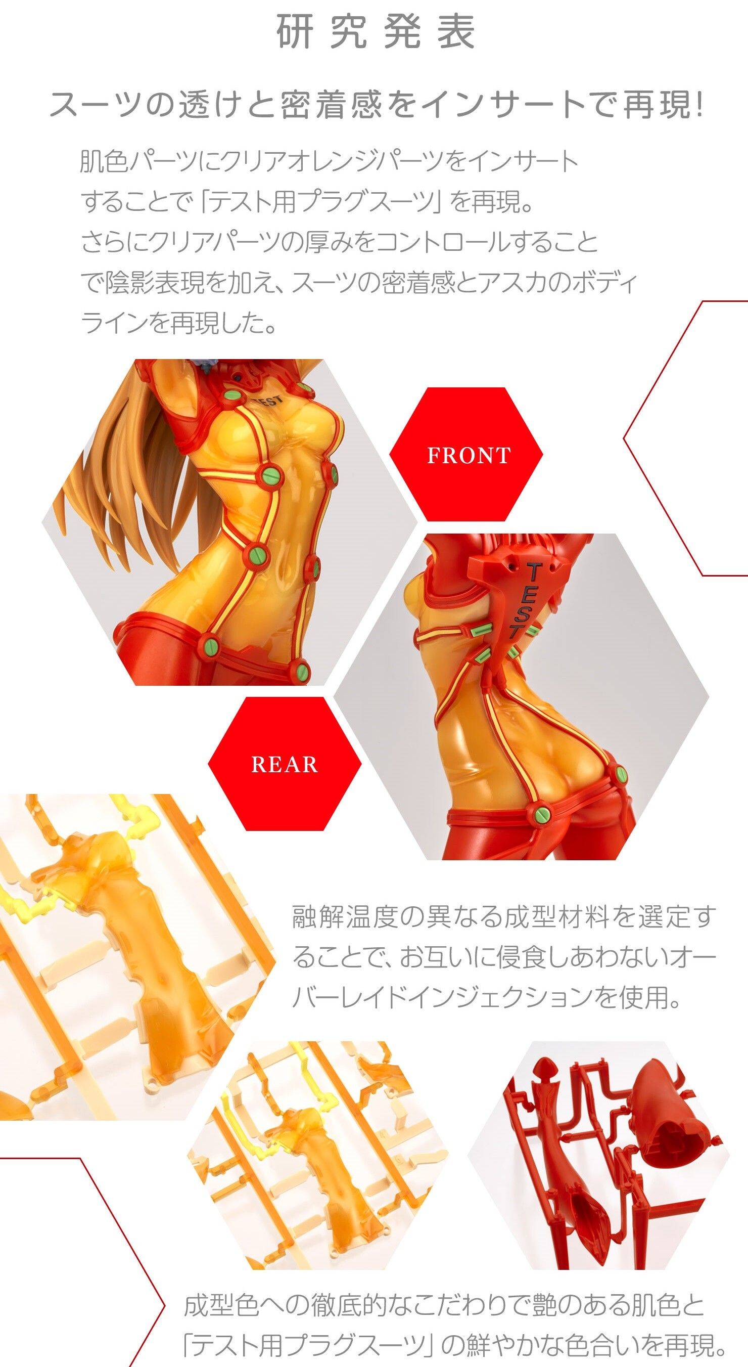 "Evangelion New Theatrical Version: Break" Erotic plastic model pursuing the sense of transparency and adhesion of Asuka's erotic suit 9