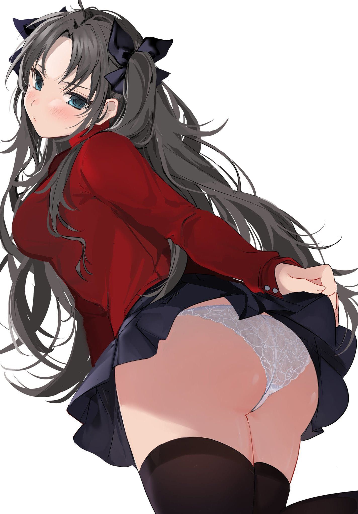 image of a two-dimensional beautiful girl's ass 39