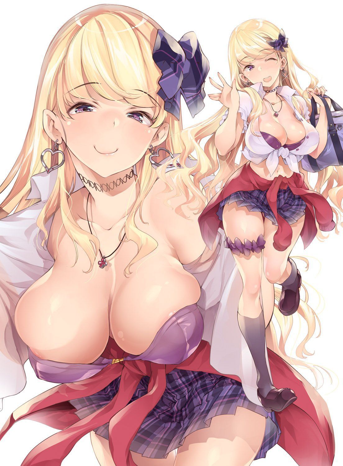 【Secondary erotic】 Here is the erotic image of the busty valley where the good smell of the girl seems to be 27