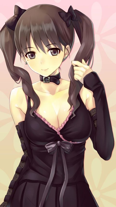 2D Black hair twin tail is the strongest, isn't it? 50 erotic images 4