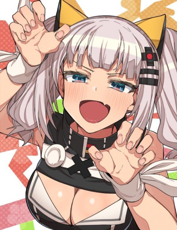 Erotic image that shines and passes through the moon of Ahe face that is about to fall into pleasure! 【Virtual youtuber】 8