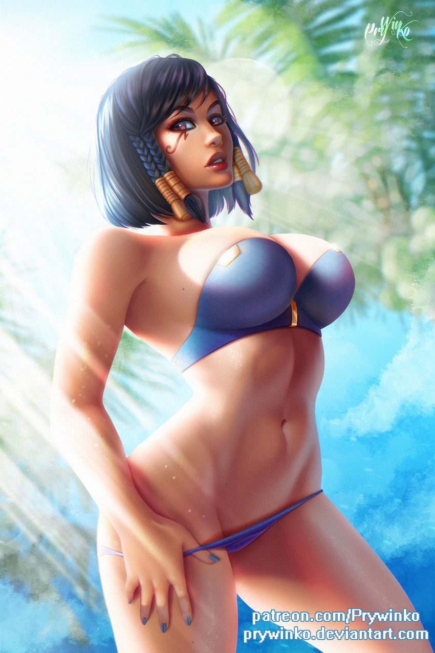【Overwatch】Farah's Moe cute secondary erotic image summary 9