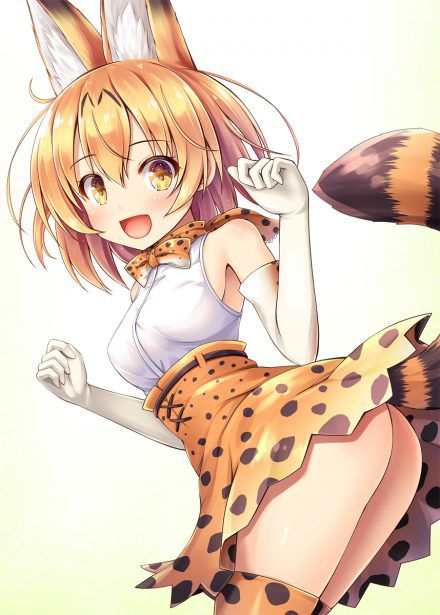 Erotic image that comes through the serval of Ahe face that is about to fall into pleasure! 【Kim no Friends】 6