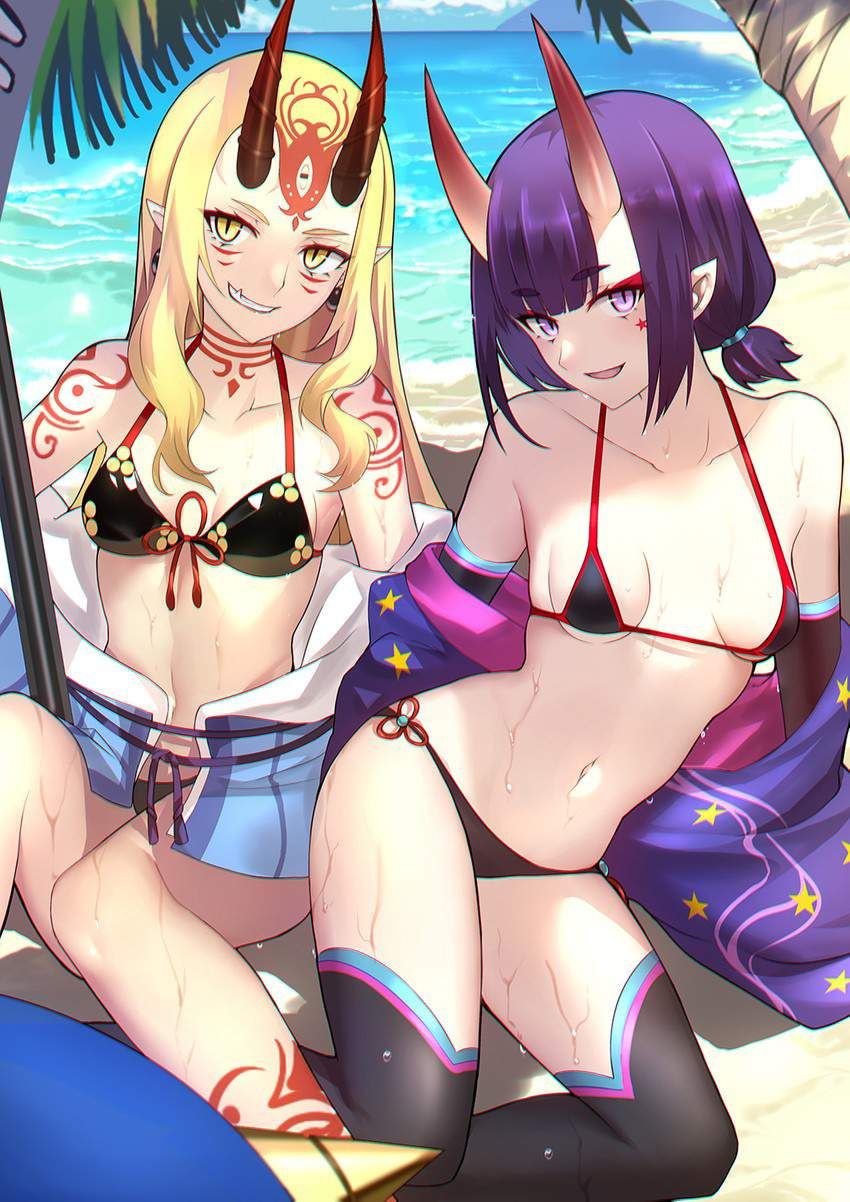 【Fate Grand Order】Erotic image that sticks through with The Horn of Doji Ibaraki 3