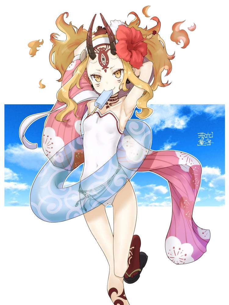 【Fate Grand Order】Erotic image that sticks through with The Horn of Doji Ibaraki 4