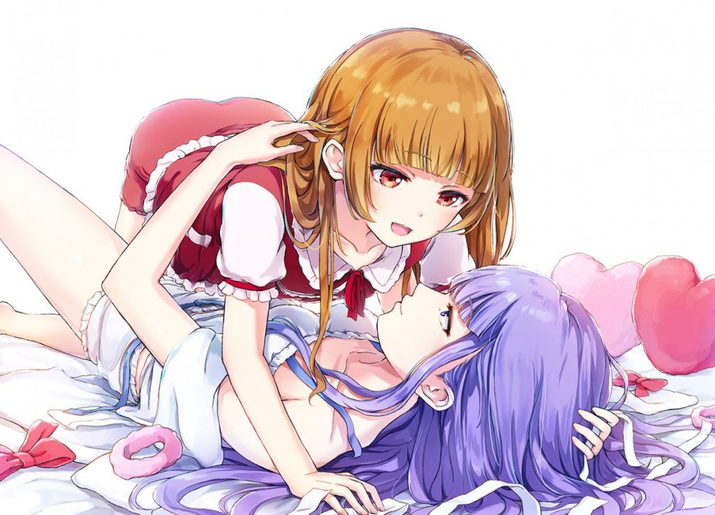 Rainbow erotic image of Lily Lesbian 19
