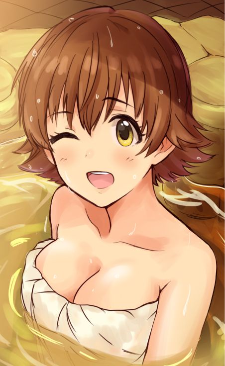 Secondary erotic erotic image of a girl who is taking an easy bath because it can be washed off immediately even if it is a thing [30 sheets] 19