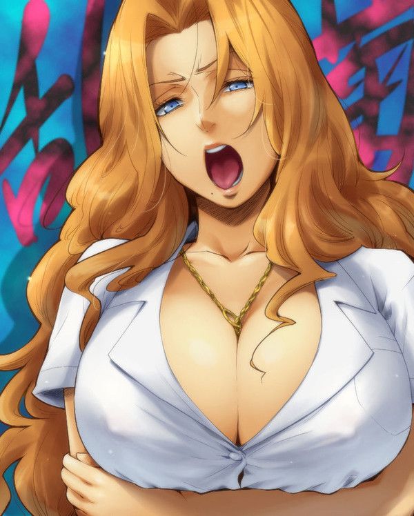 Erotic image of Matsumoto rangyiku coming through of Ahe face that is about to fall into pleasure! 【BLEACH】 4