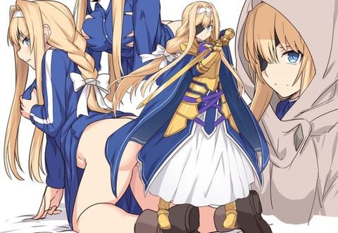 【Sword Art Online】Alice's Moe Cute Secondary Erotic Image Summary 1