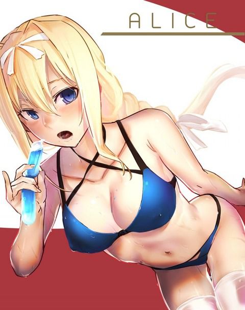 【Sword Art Online】Alice's Moe Cute Secondary Erotic Image Summary 7