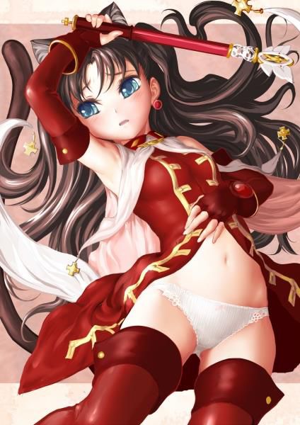 Rin Tosaka's erotic secondary erotic images are full of boobs! 【Fate】 22