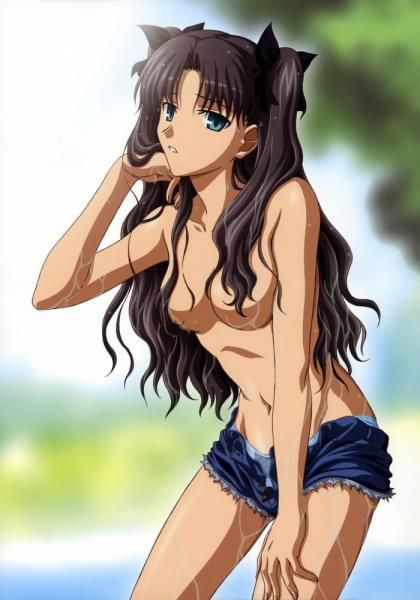 Rin Tosaka's erotic secondary erotic images are full of boobs! 【Fate】 27