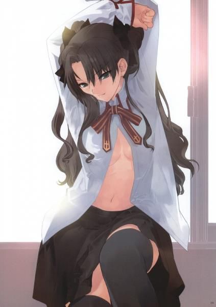 Rin Tosaka's erotic secondary erotic images are full of boobs! 【Fate】 30