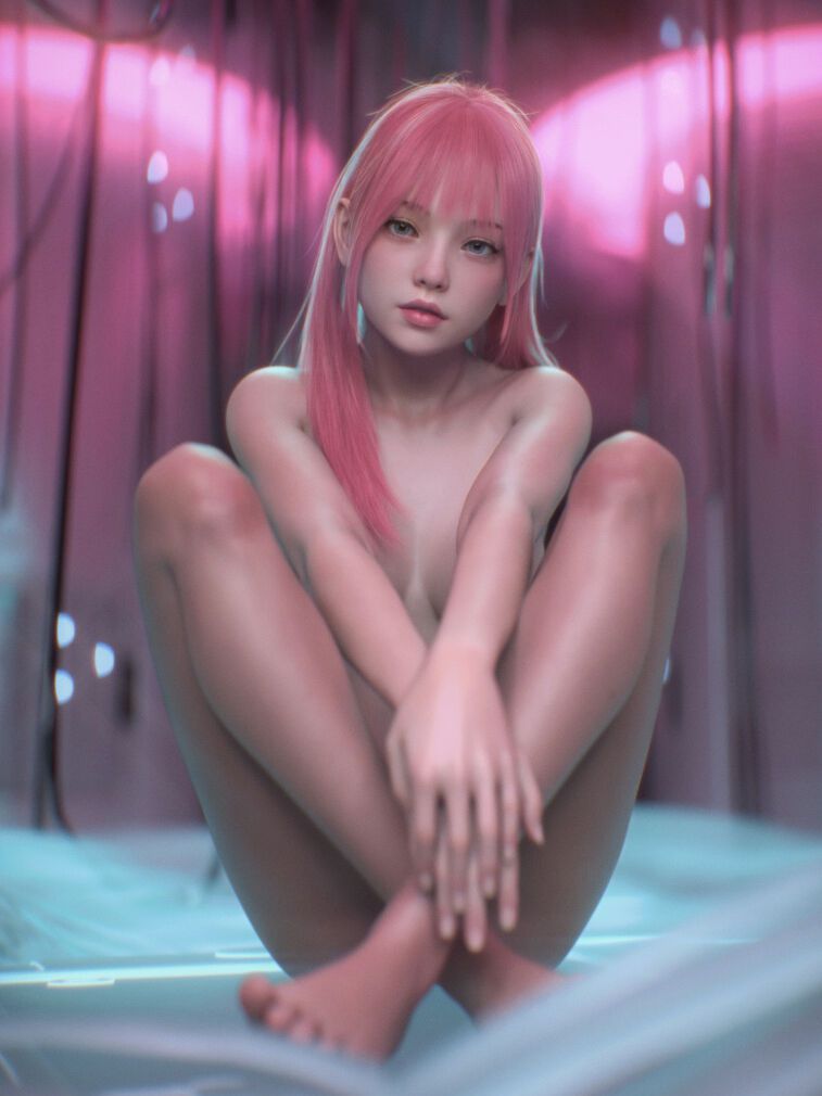 [Selected 157 photos] Slender naked and amazing secondary image of a beautiful loli beautiful girl with small breasts in 3DCG 15