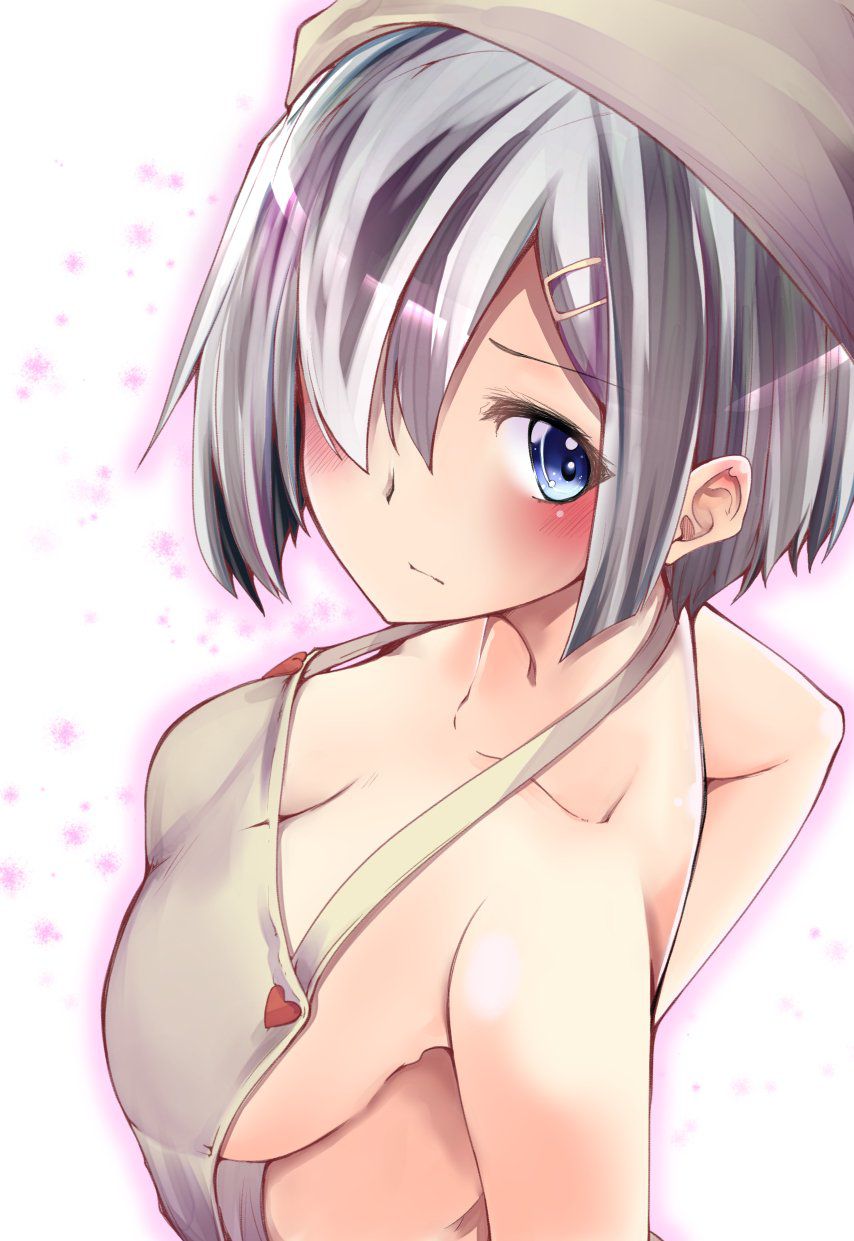 【Secondary erotic】 Here is the erotic image of a girl who tempts a with a naked apron 14