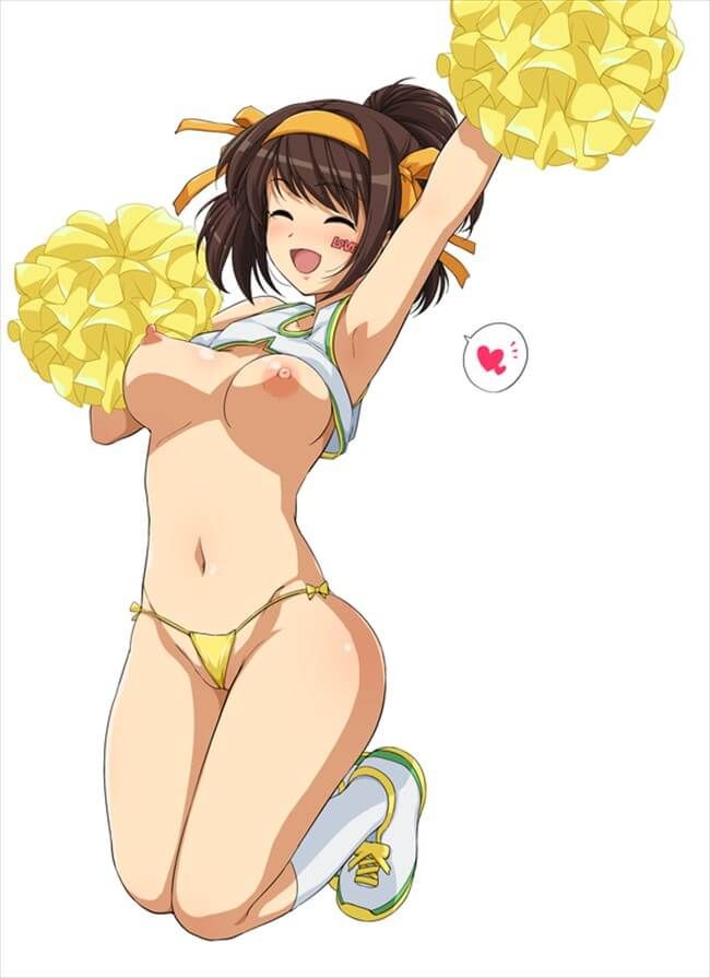 【Erotic Anime Summary】 Here is a collection of erotic images of beautiful girls and beautiful girls who did cheerleader cos [50 photos] 18