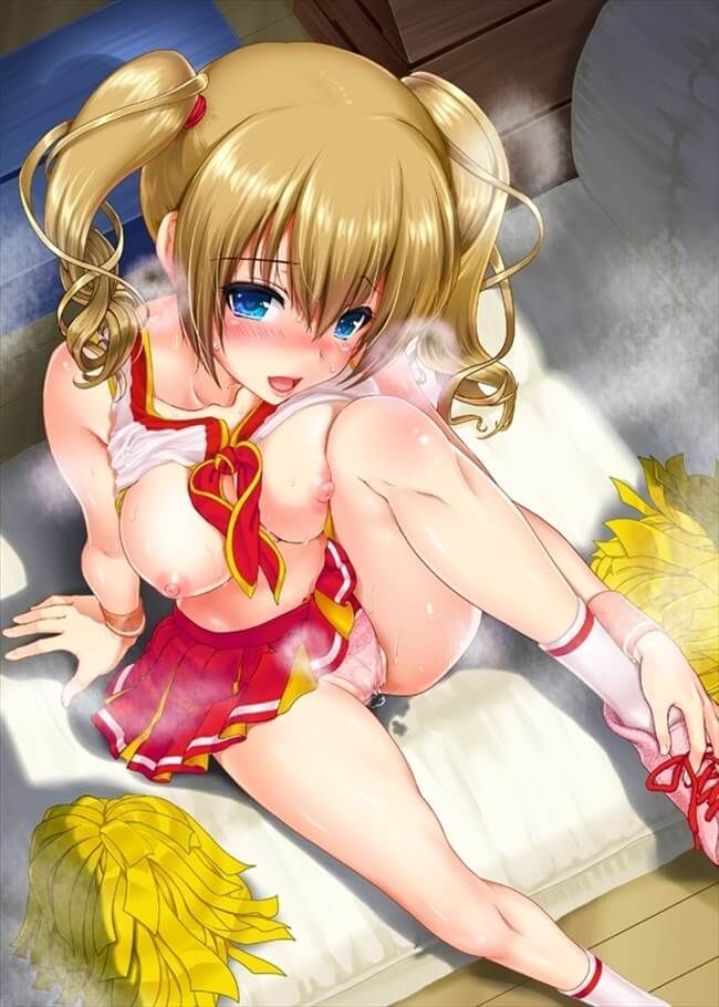 【Erotic Anime Summary】 Here is a collection of erotic images of beautiful girls and beautiful girls who did cheerleader cos [50 photos] 2