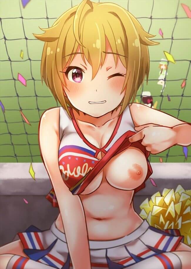 【Erotic Anime Summary】 Here is a collection of erotic images of beautiful girls and beautiful girls who did cheerleader cos [50 photos] 29