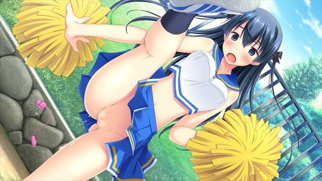 【Erotic Anime Summary】 Here is a collection of erotic images of beautiful girls and beautiful girls who did cheerleader cos [50 photos] 31