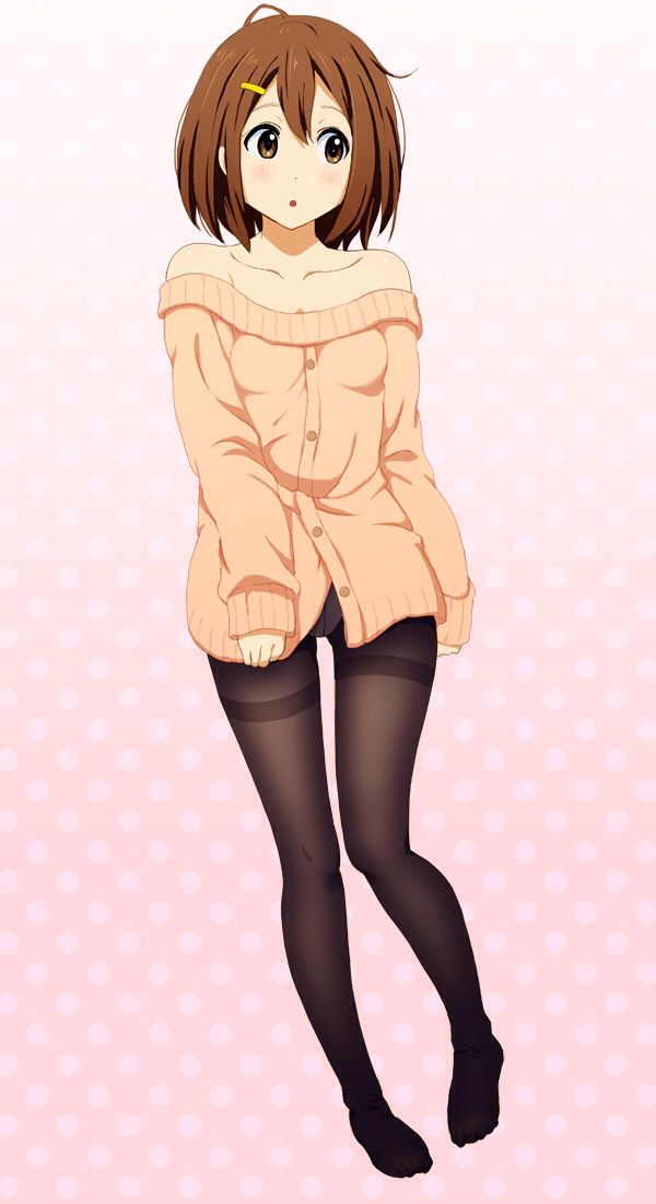 The reason why Yui Hirasawa of K-on always wears black tights ... 1