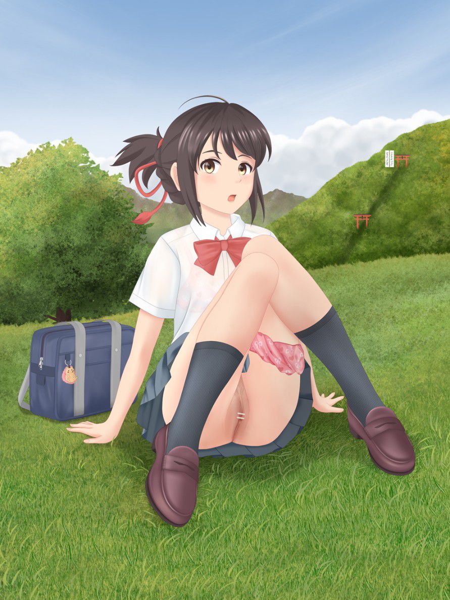 What's your name? Miyamizu Mitsuha's missing sex photo image collection 18