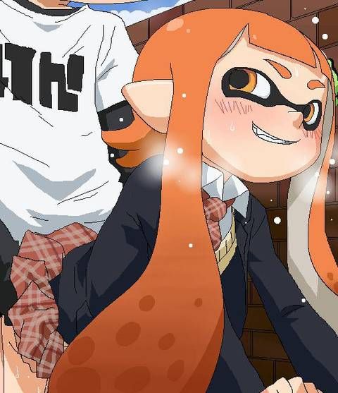 【Splatoon】Ika-chan's immediate nukes can be a simple secondary erotic image collection 16