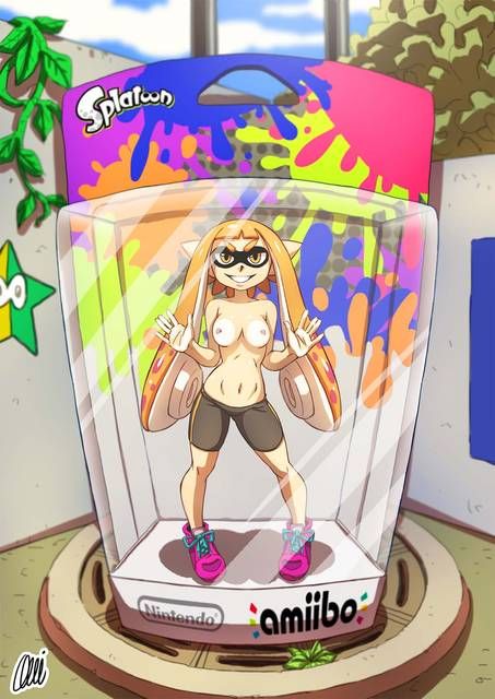 【Splatoon】Ika-chan's immediate nukes can be a simple secondary erotic image collection 23