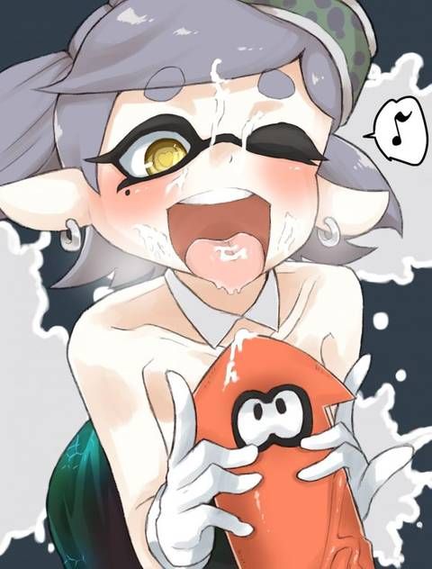 【Splatoon】Ika-chan's immediate nukes can be a simple secondary erotic image collection 9