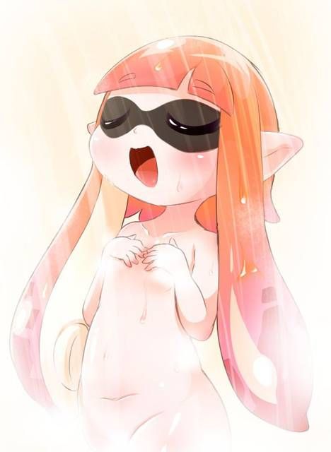 [Splatoon] erotic image that pulls out with squid's etch 21