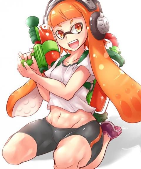 [Splatoon] erotic image that pulls out with squid's etch 6
