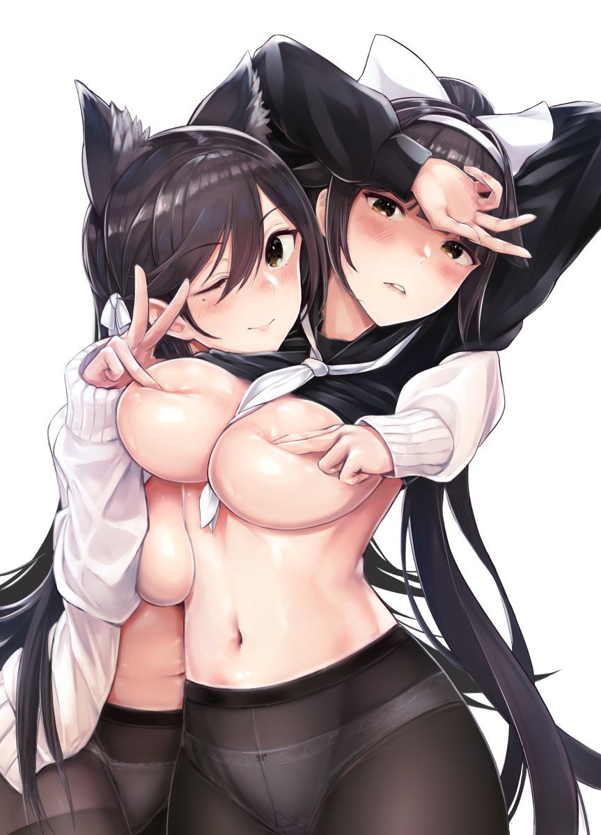 Erotic anime summary Beautiful girls who are protecting their with hand bras [secondary erotic] 17