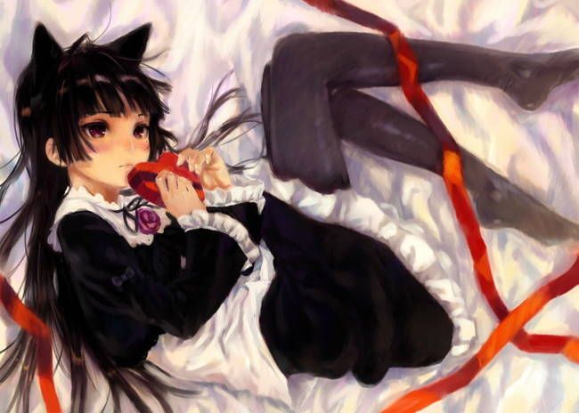 There is no way my sister is so cute Secondary erotic image that can be made into a black cat onaneta 25