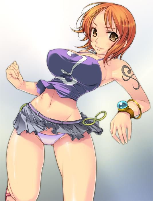 One piece: Erotic missing image that becomes Nami's Iki face 2